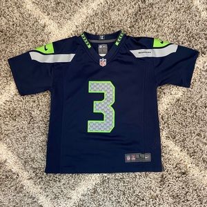 NFL Nike Official Seattle Seahawks Wilson Jersey Size 7 NWOT
